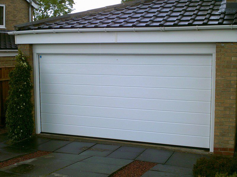 Insulated Sectional Garage Door (After)
