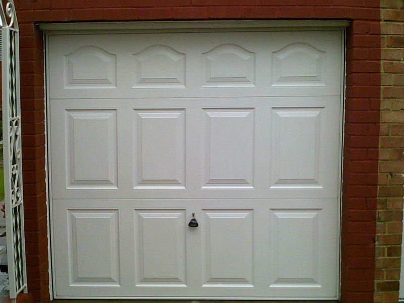 Cathedral Style Up and Over Garage Door (After)