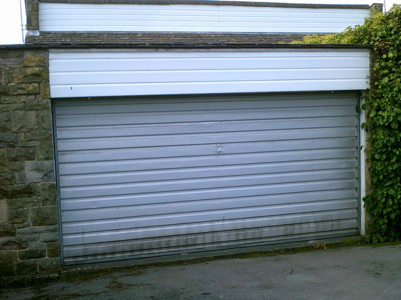 Double Insulated Roller Garage Door (Before)