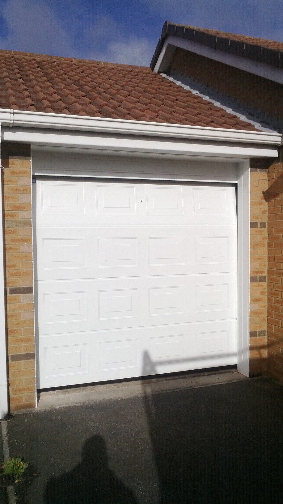 Single Size Rib Style Sectional Garage Door (After)