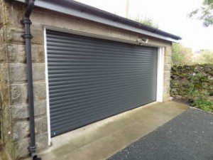 Anthracite Grey Gararoll Roller Garage Door (After)