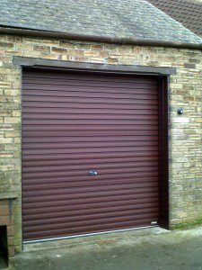 Rosewood Single Skin Roller Door (After)