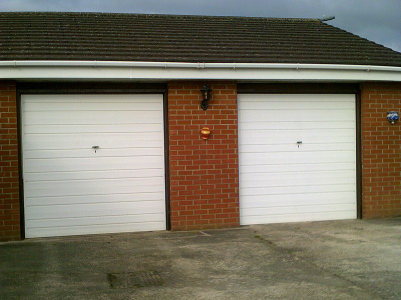 Two Sectional Garage Door (Before)