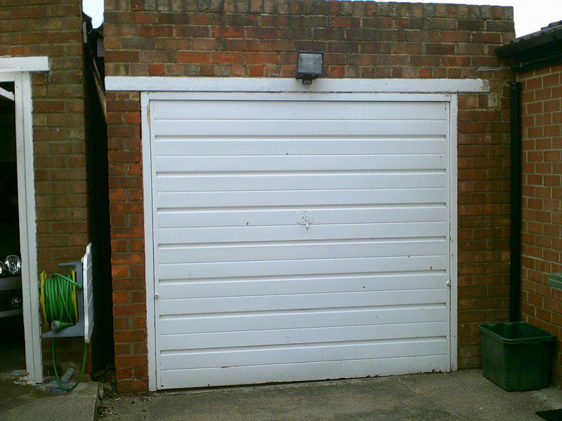 Side Hinged Garage Door (Before)