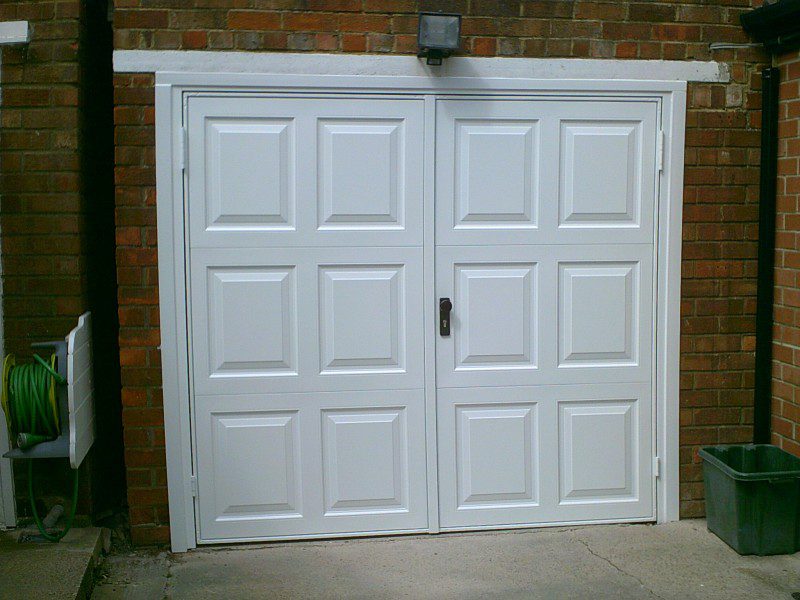 Side Hinged Garage Door (After)