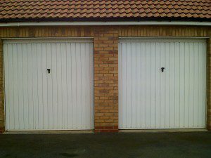 Rosewood Single Skin Roller Doors (Before)