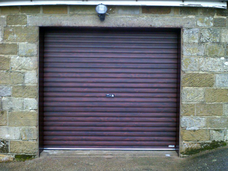 Rosewood Single Skin Roller Door (After)