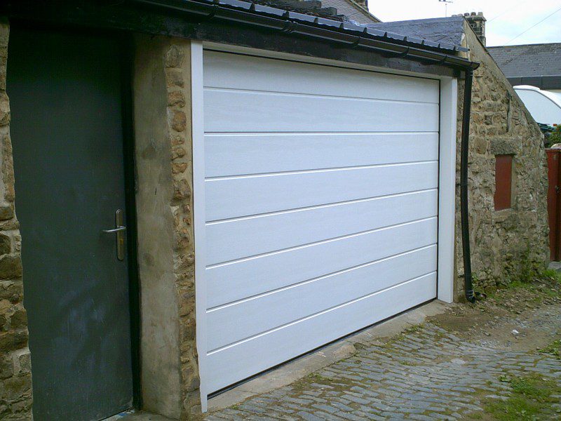 Insulated Sectional Garage Door (After)