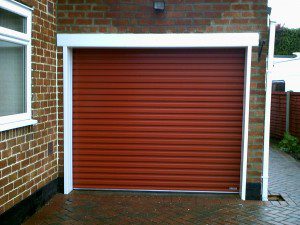 Terracotta Single Skin Roller Door (After)