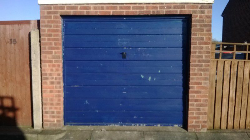 Sectional Garage Door (Before)