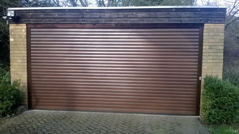 Double insulated roller door (After)