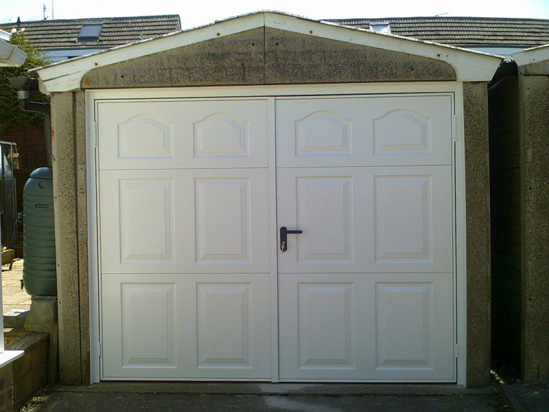 Side Hinged Garage Door (After)