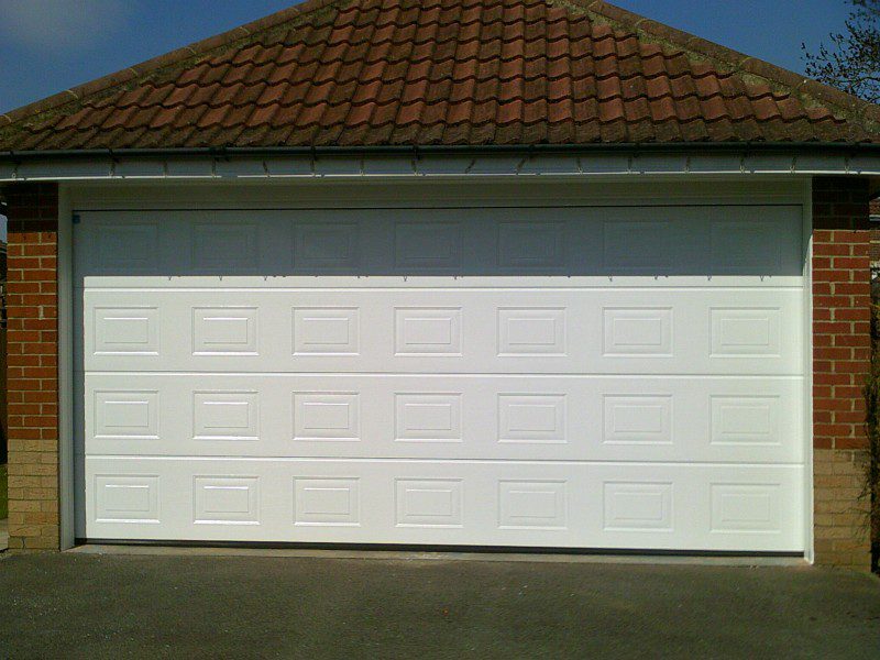 Double Sectional Garage Door (After)